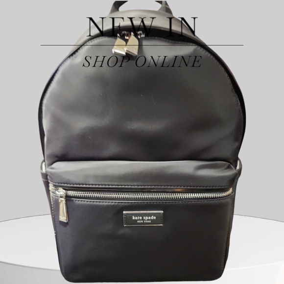 NWT Kate Spade Sam Icon KSNYL Nylon Medium Backpack S/O Online Rare Hard To Find - Picture 8 of 15
